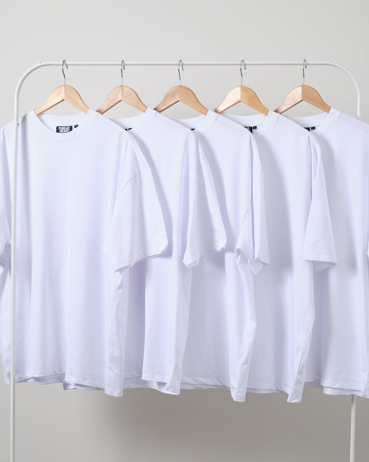 Oversized Tee 5 Pack: White product image 1