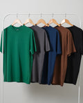 Classic Tee 5 Pack: Green, Charcoal, Navy, Brown, Black product image 1