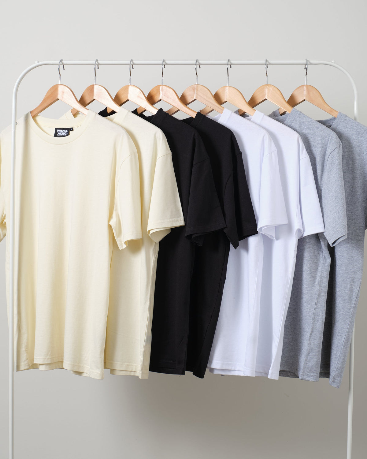 Classic Tee 8 Pack: Natural, Black, White, Grey product image 1