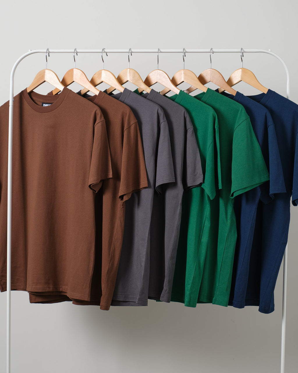 Classic Tee 8 Pack: Brown, Charcoal, Green, Navy product image 1