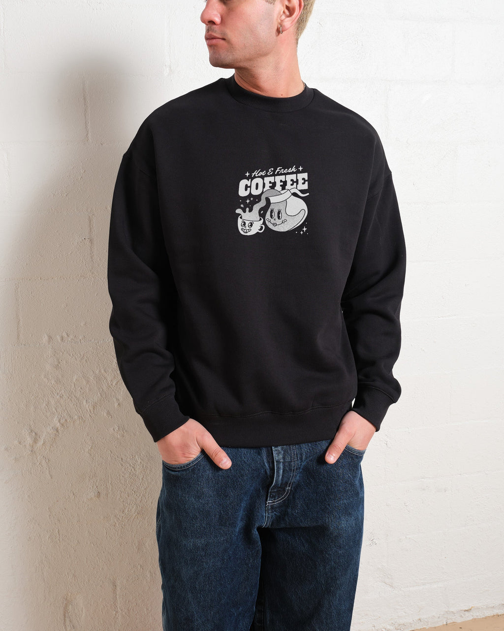 Hot & Fresh Coffee Sweatshirt product image 6
