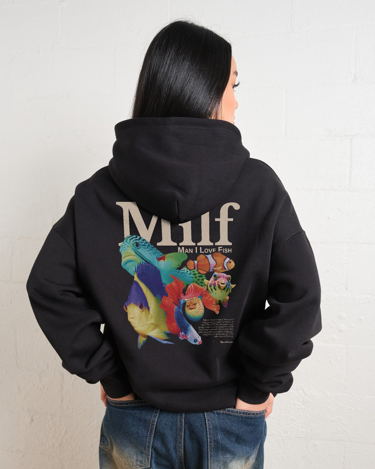 Man I Love Fish Front and Back Hoodie product image 1