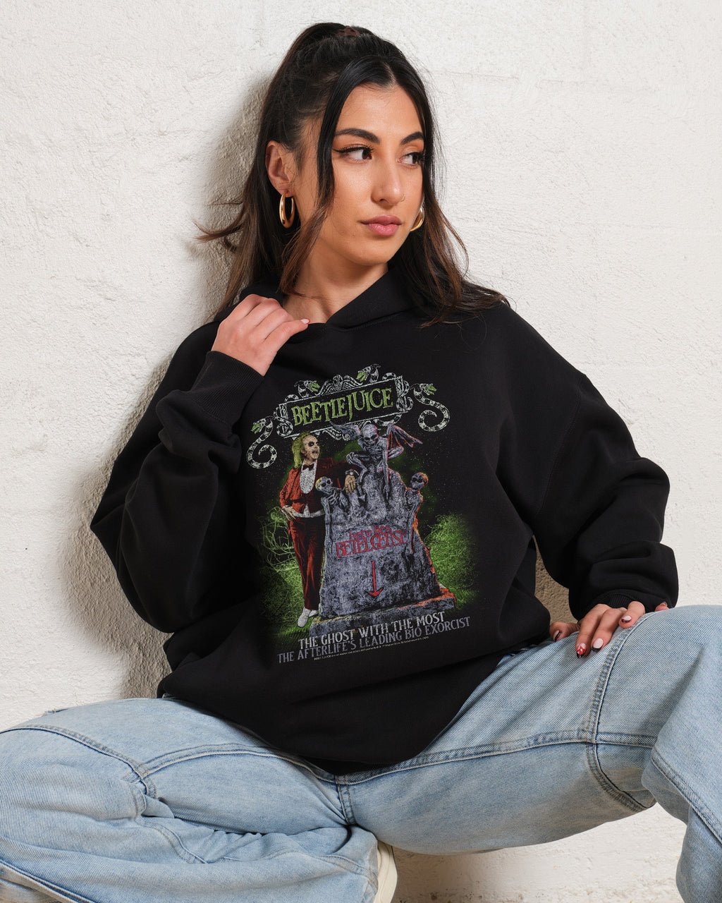 Beetlejuice Lies Here Hoodie product image 1