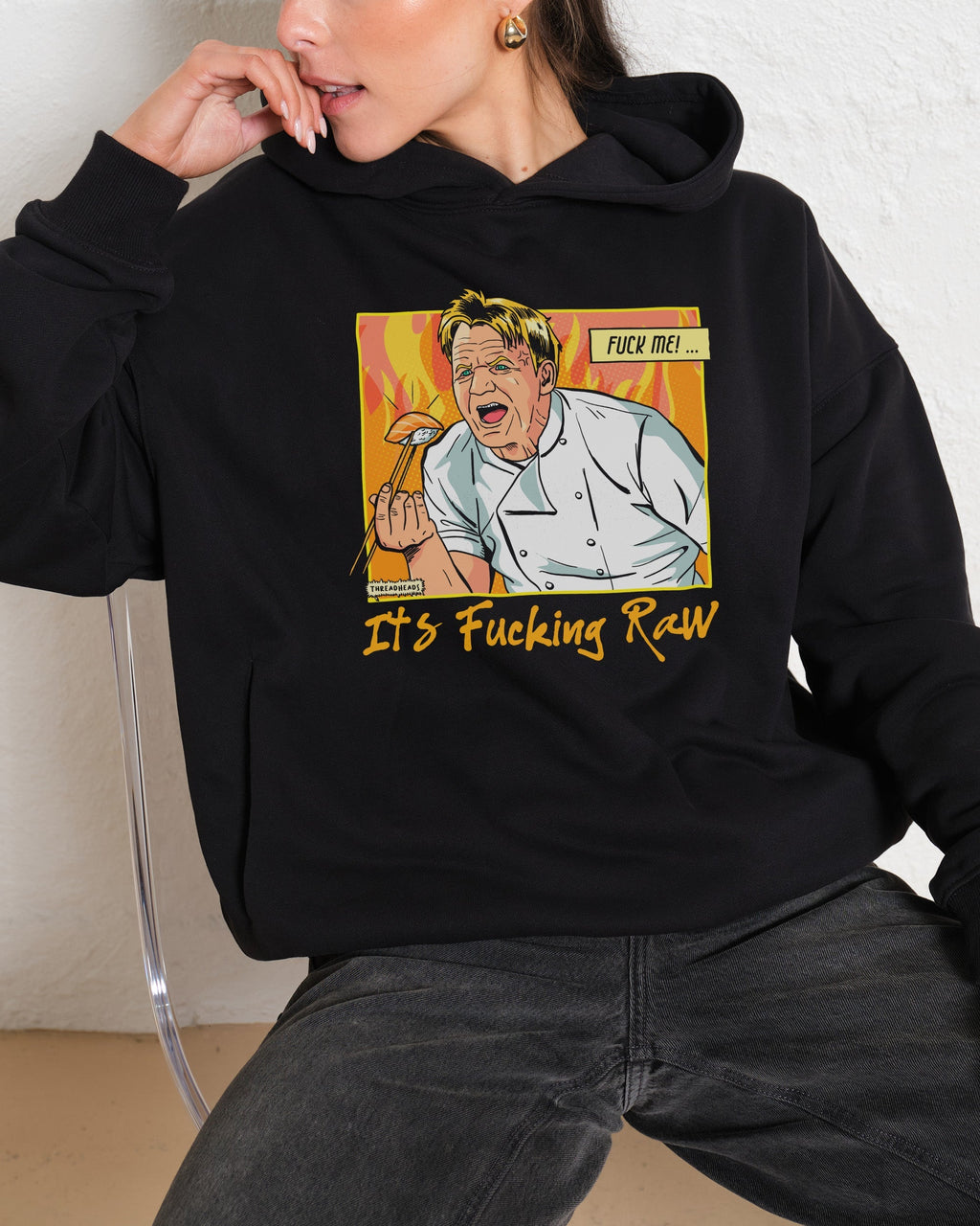 It's Raw! Hoodie product image 3