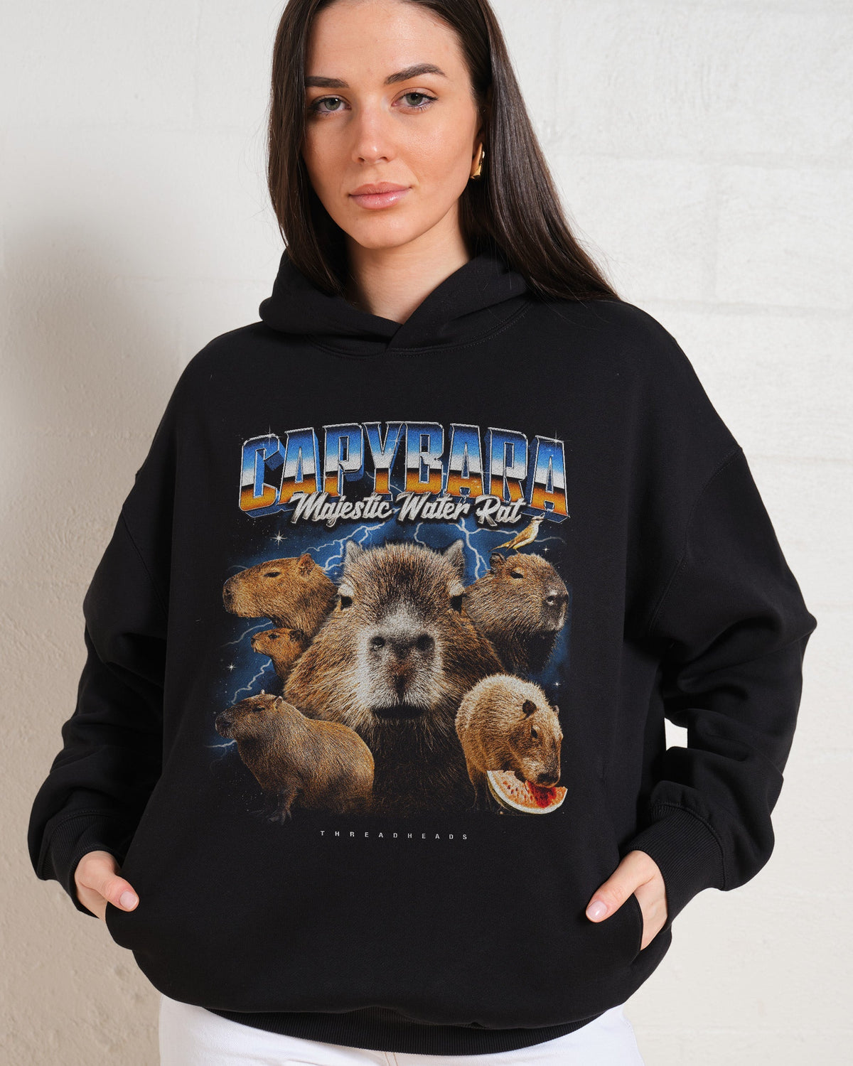 Capybara Water Rat Hoodie product image 2