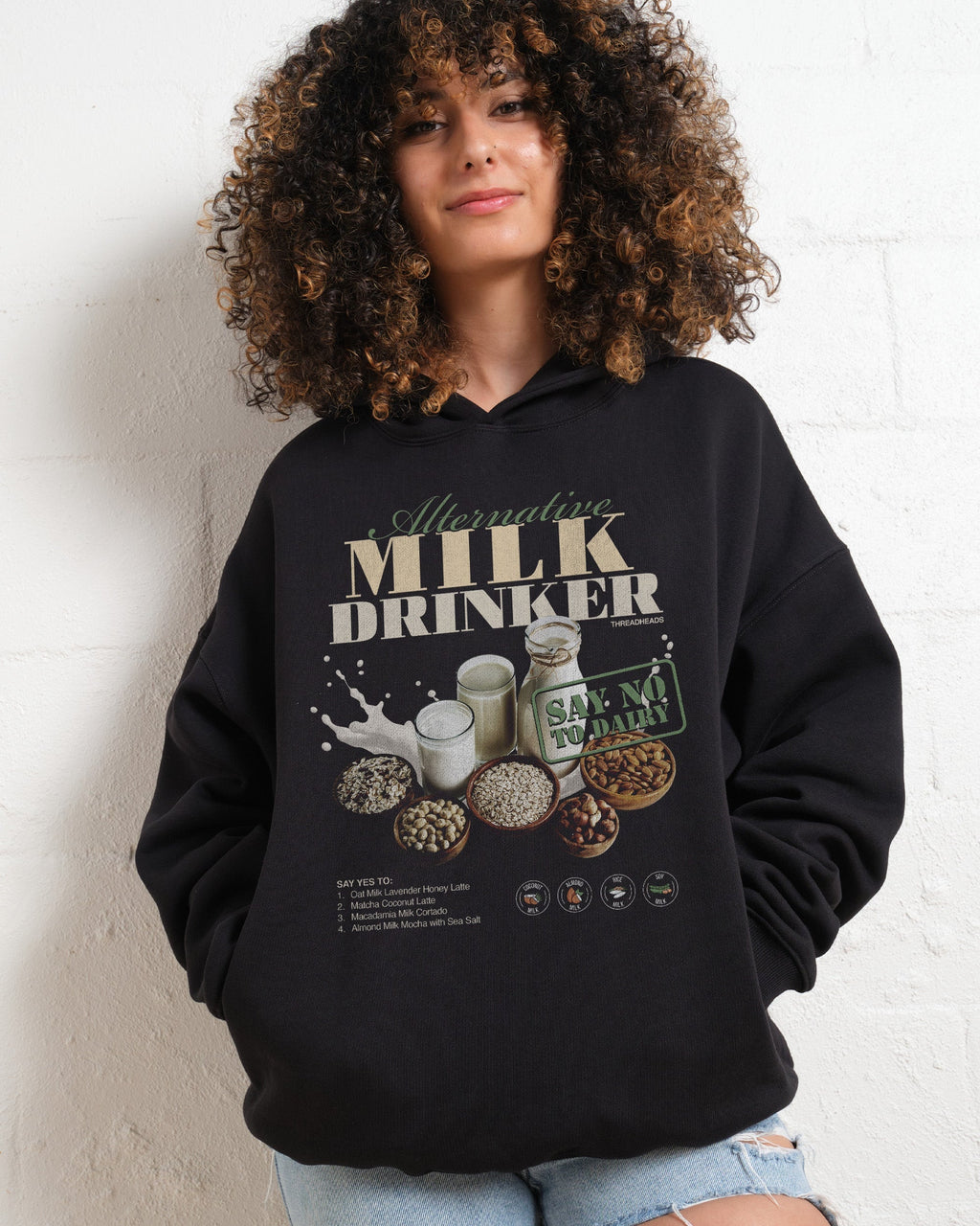 Alternative Milk Drinker Hoodie product image 2