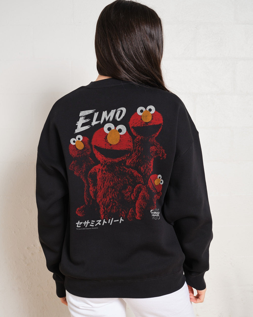 Tokyo Elmo Front and Back Sweatshirt product image 3