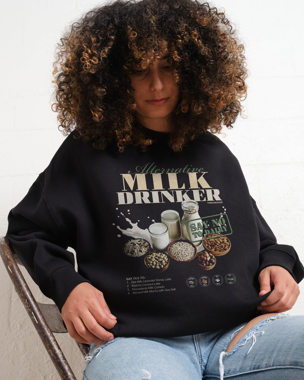 Alternative Milk Drinker Sweatshirt product image 2