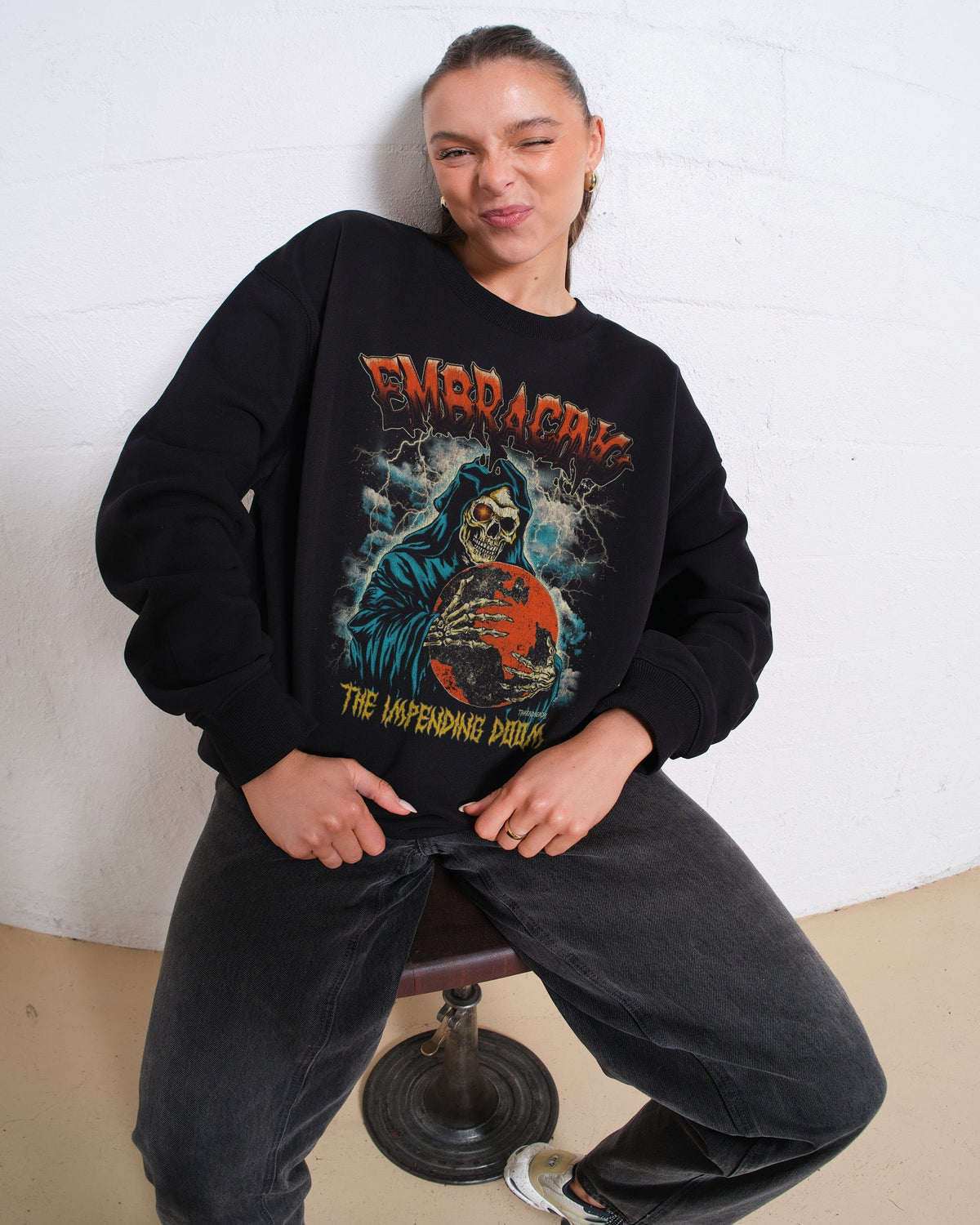 Embracing The Impending Doom Sweatshirt product image 2