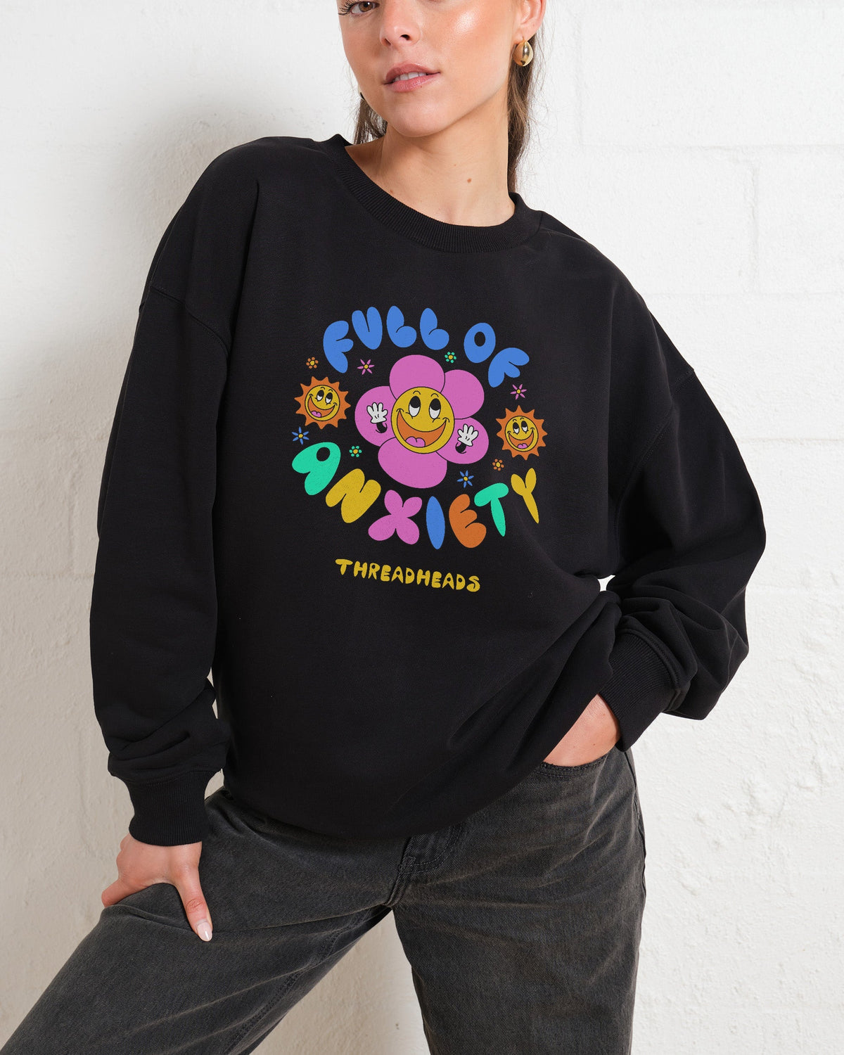 Full of Anxiety Sweatshirt product image 3
