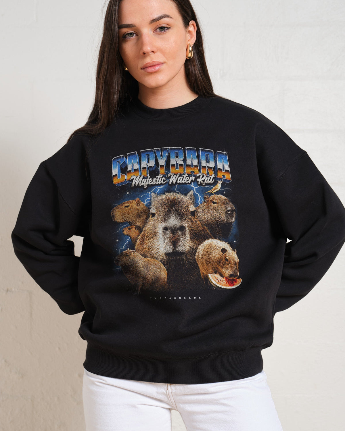 Capybara Water Rat Sweatshirt product image 2