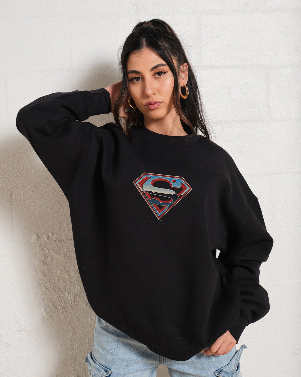 Superman Vintage Logo Sweatshirt product image 2