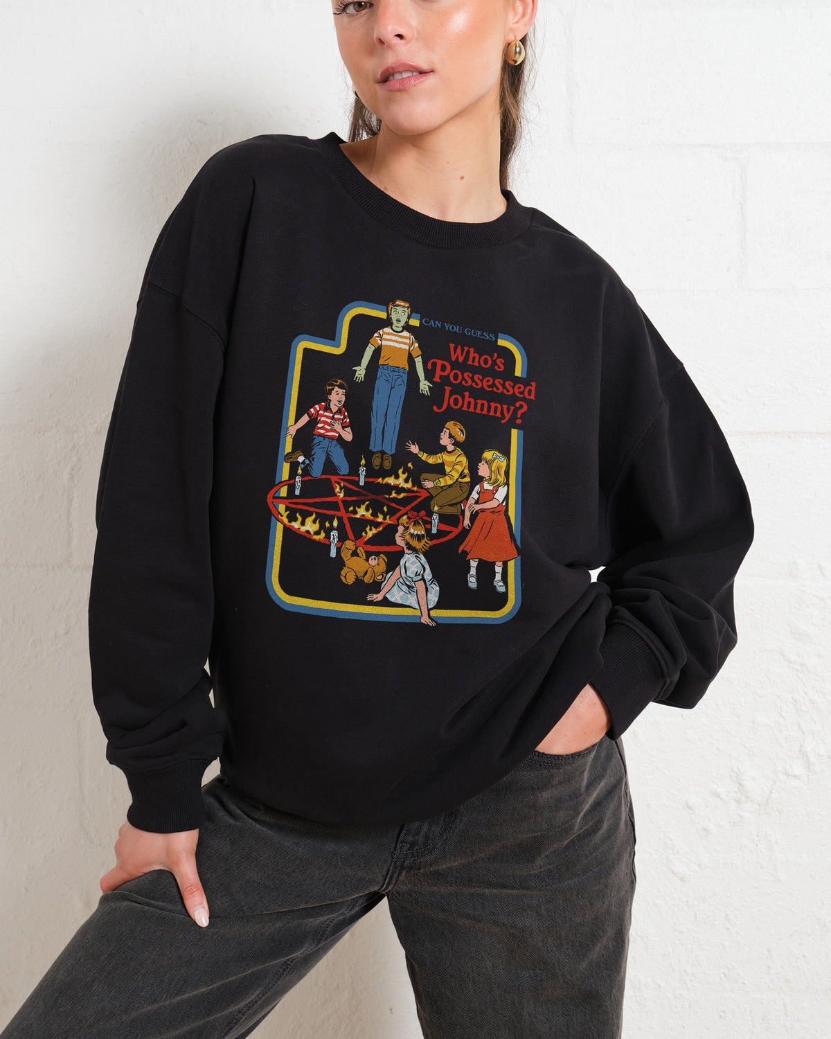 Who's Possessed Johnny? Sweatshirt product image 3