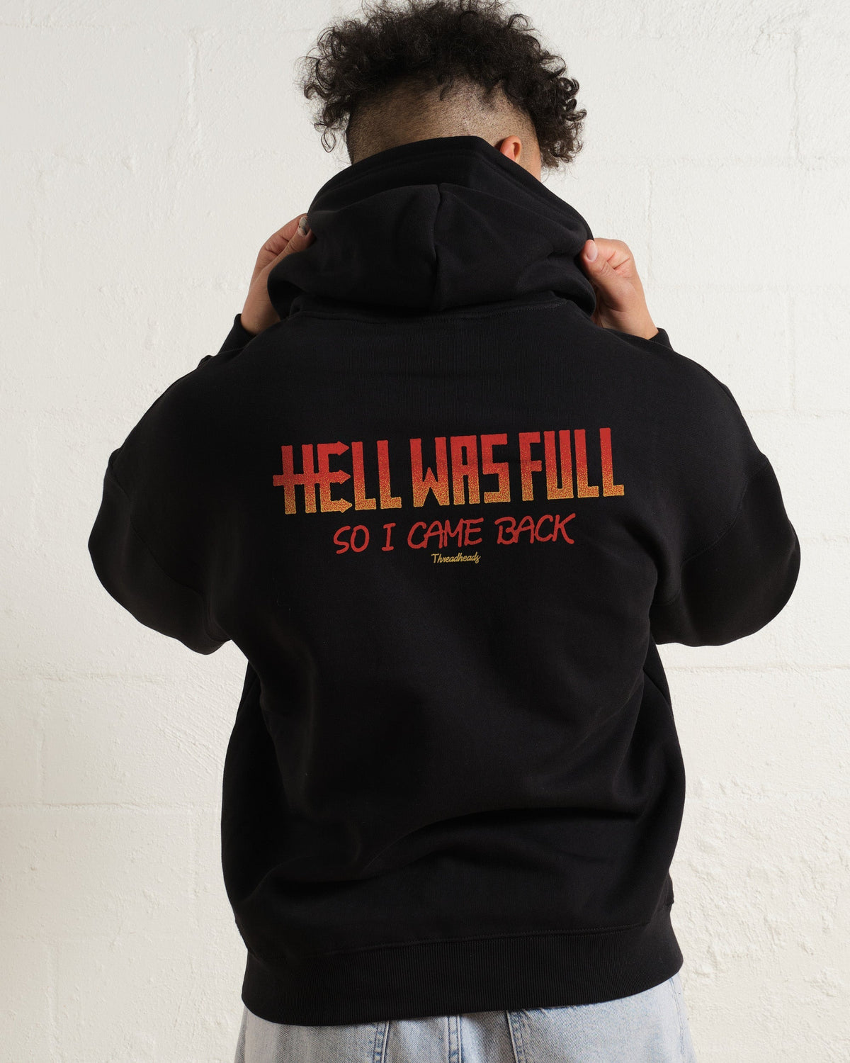 Hell Was Full Hoodie product image 2
