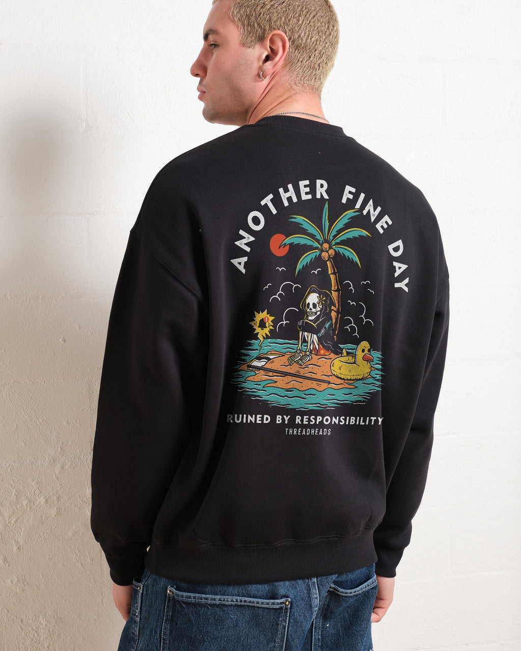 Another Fine Day Front and Back Sweatshirt product image 3