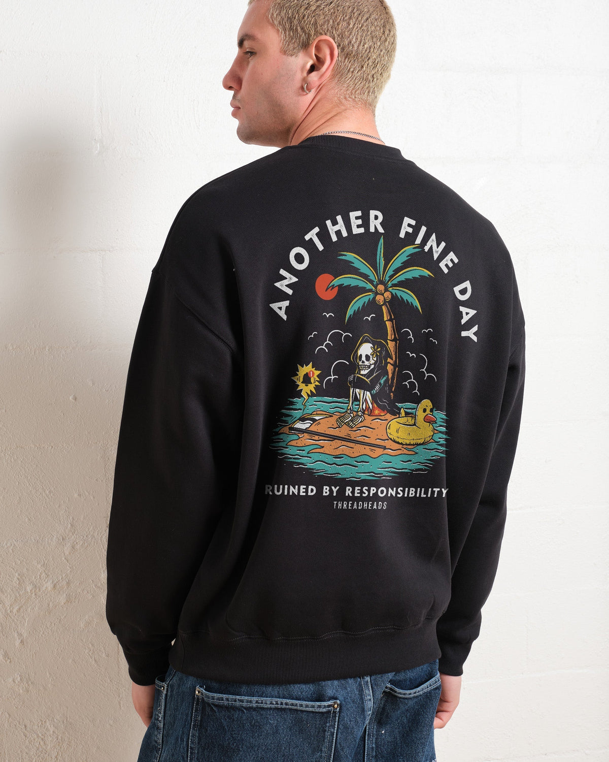 Another Fine Day Front and Back Sweatshirt product image 3