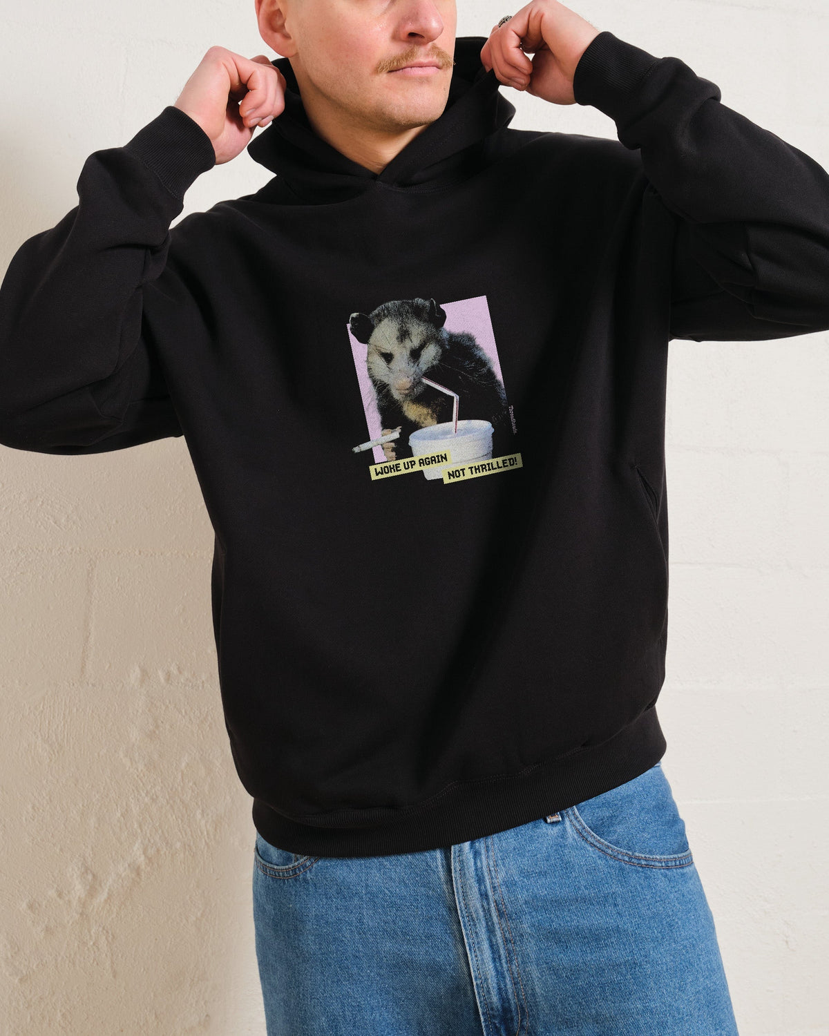 Woke Up Again, Not Thrilled Hoodie product image 3
