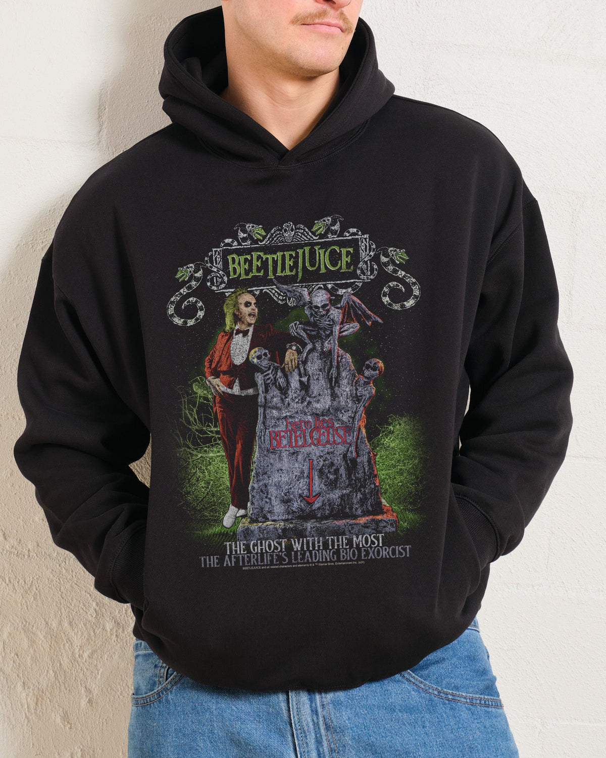 Beetlejuice Lies Here Hoodie product image 2