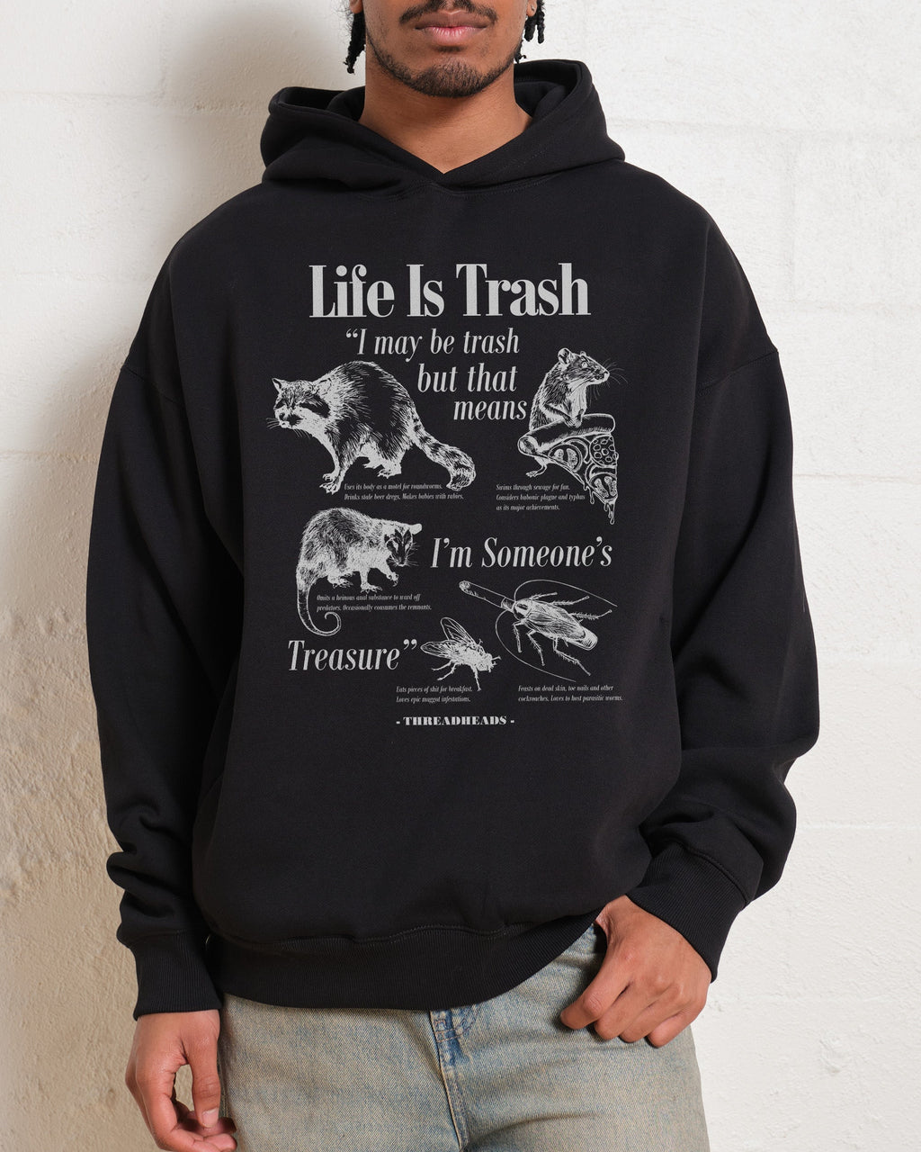 Life Is Trash Hoodie product image 4