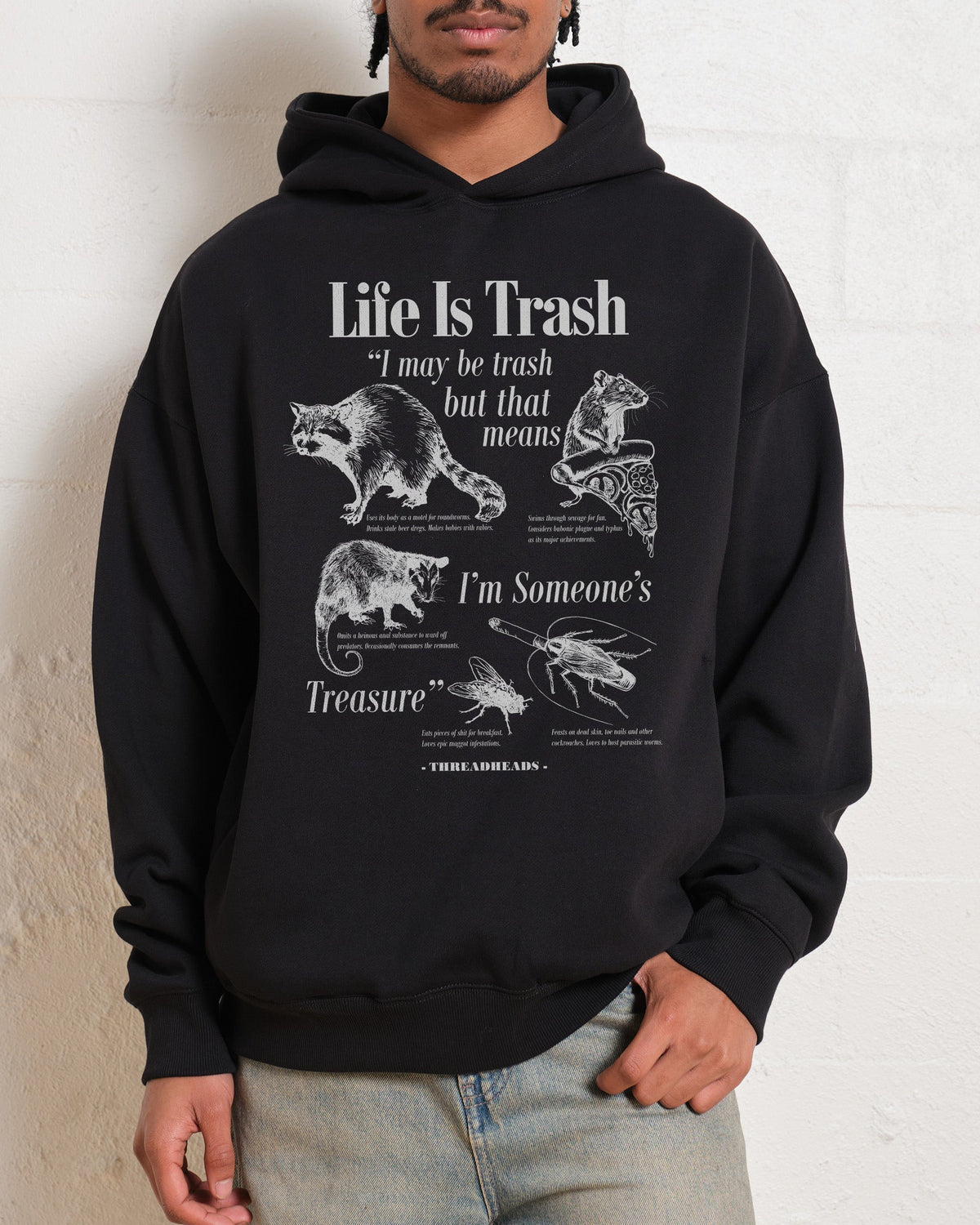 Life Is Trash Hoodie product image 4