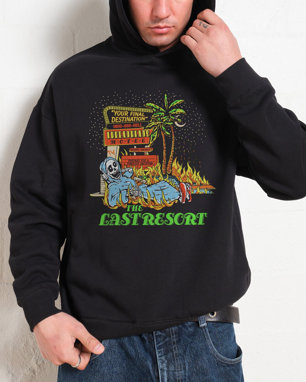 Last Resort Hotel Vacation Packages Hoodie product image 1