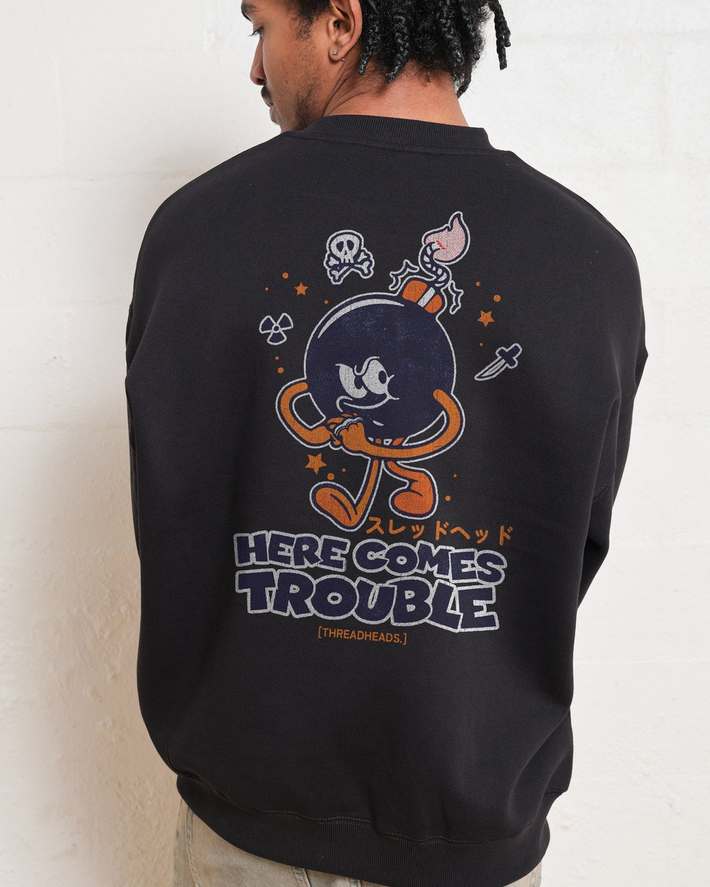 Here Comes Trouble Sweatshirt product image 7