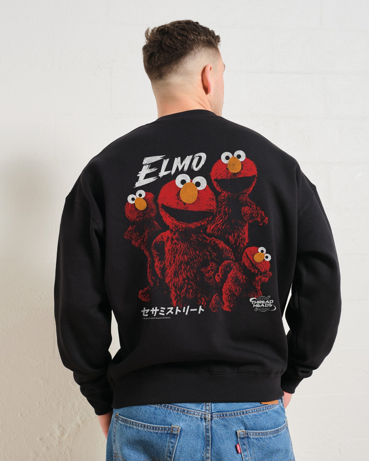 Tokyo Elmo Front and Back Sweatshirt product image 1