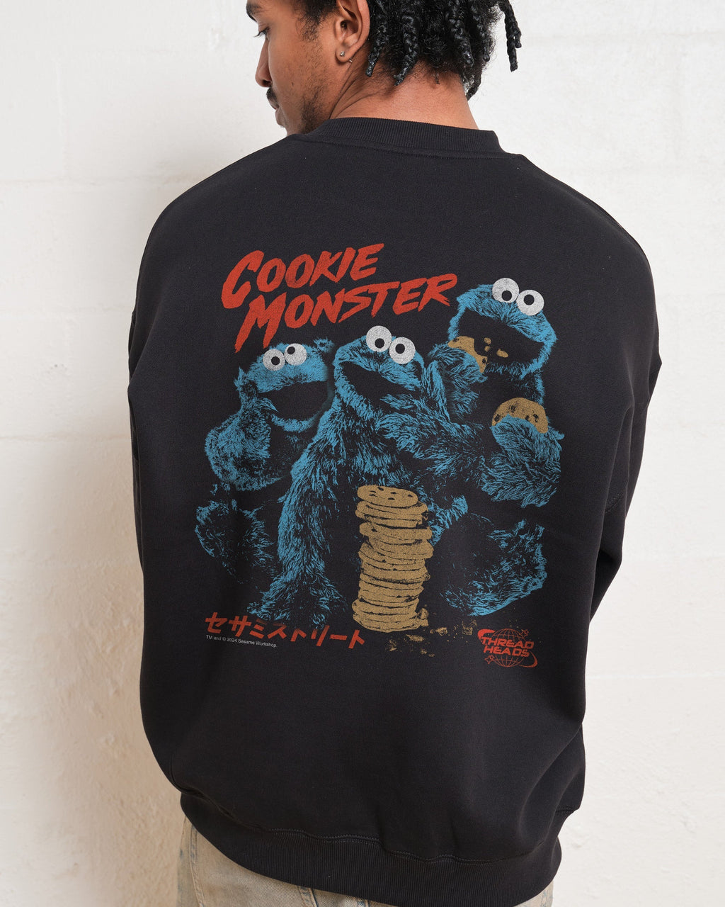 Cookie Kaiju Front and Back Sweatshirt product image 3