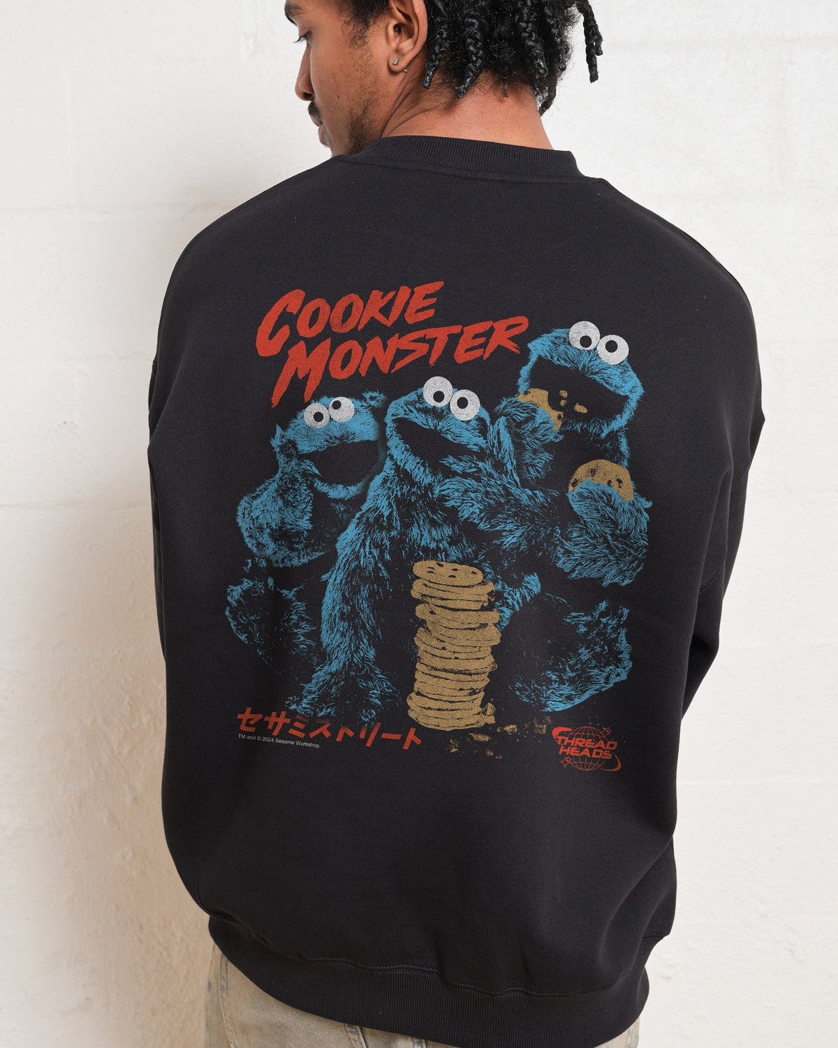 Cookie Kaiju Front and Back Sweatshirt product image 3