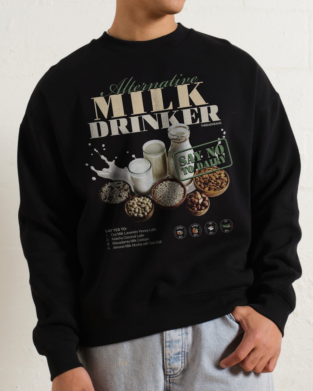 Alternative Milk Drinker Sweatshirt product image 1