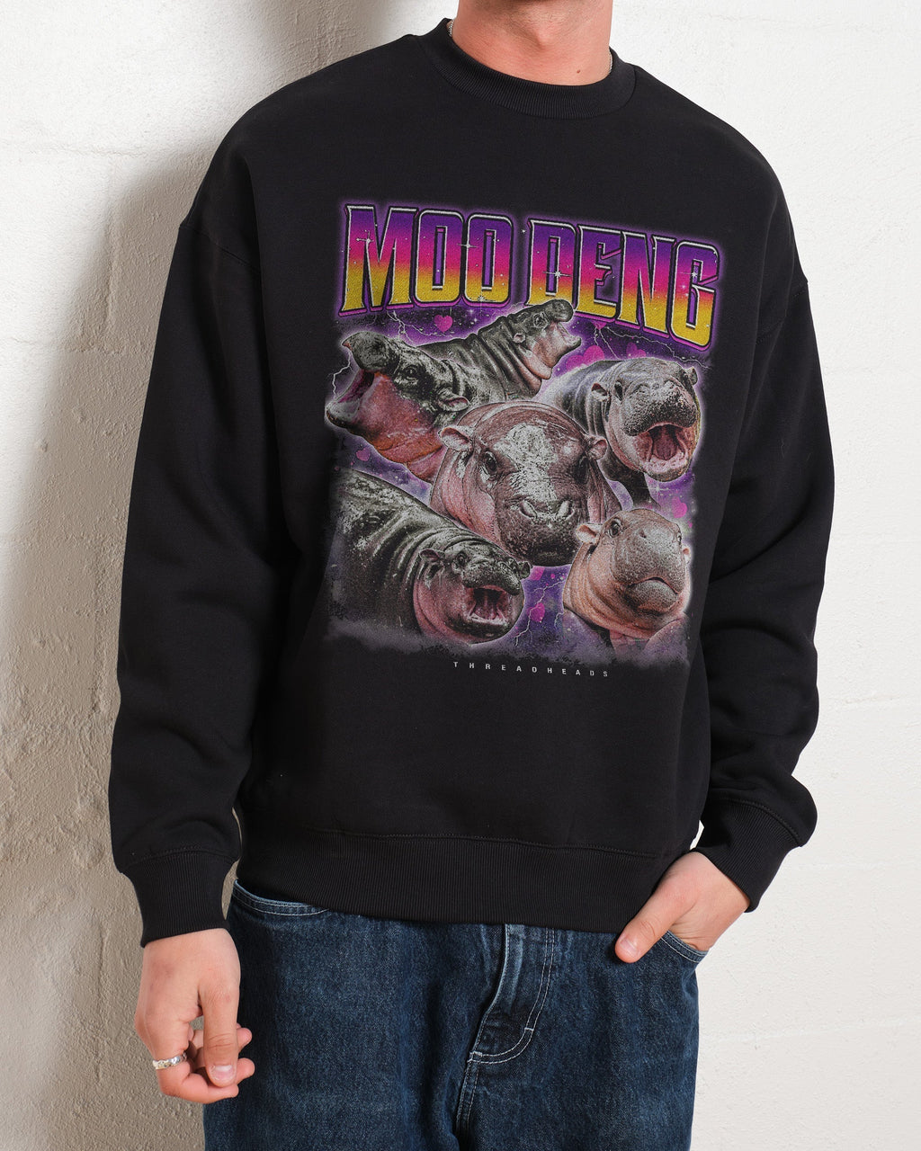 Moo Deng Sweatshirt product image 1