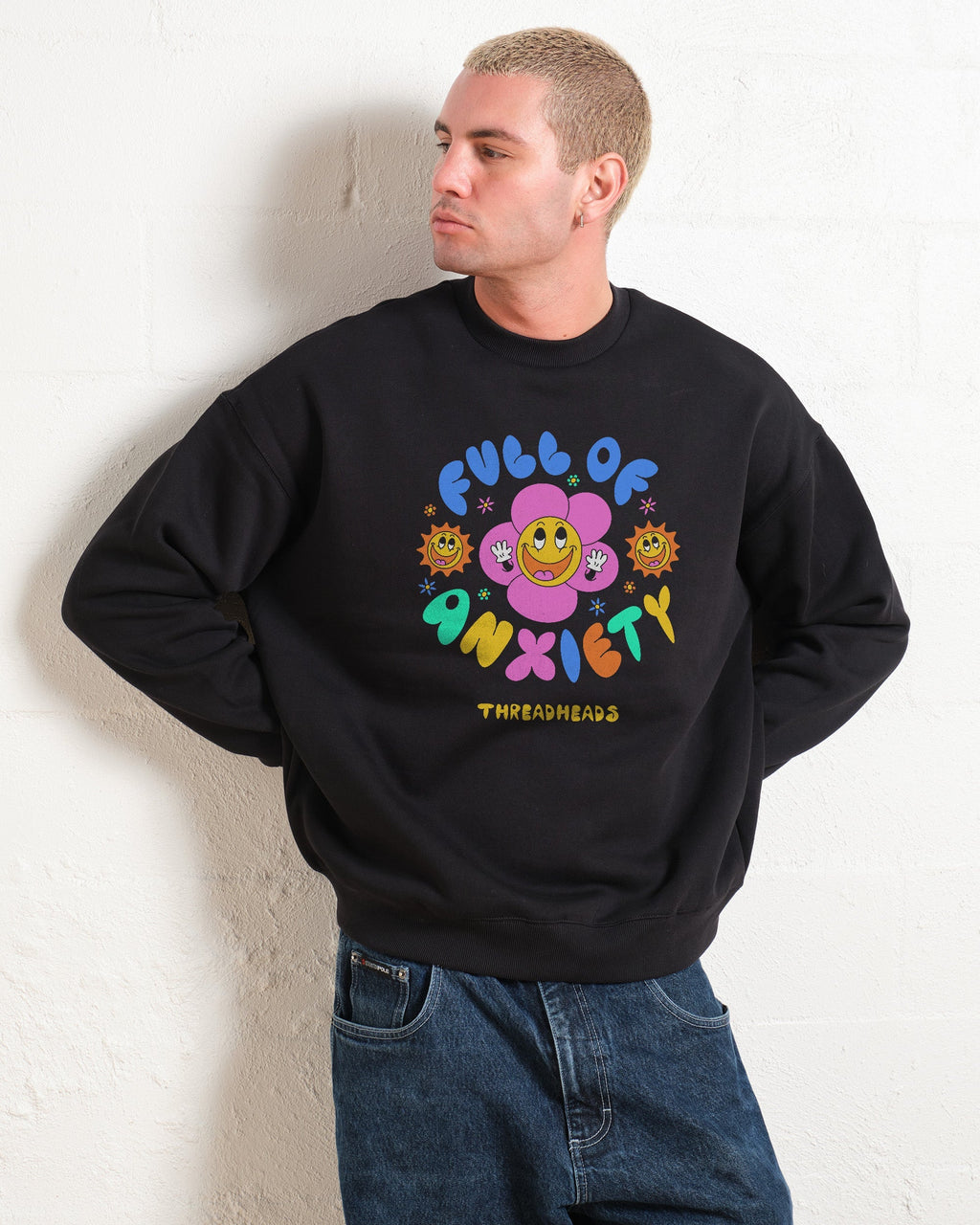 Full of Anxiety Sweatshirt product image 4