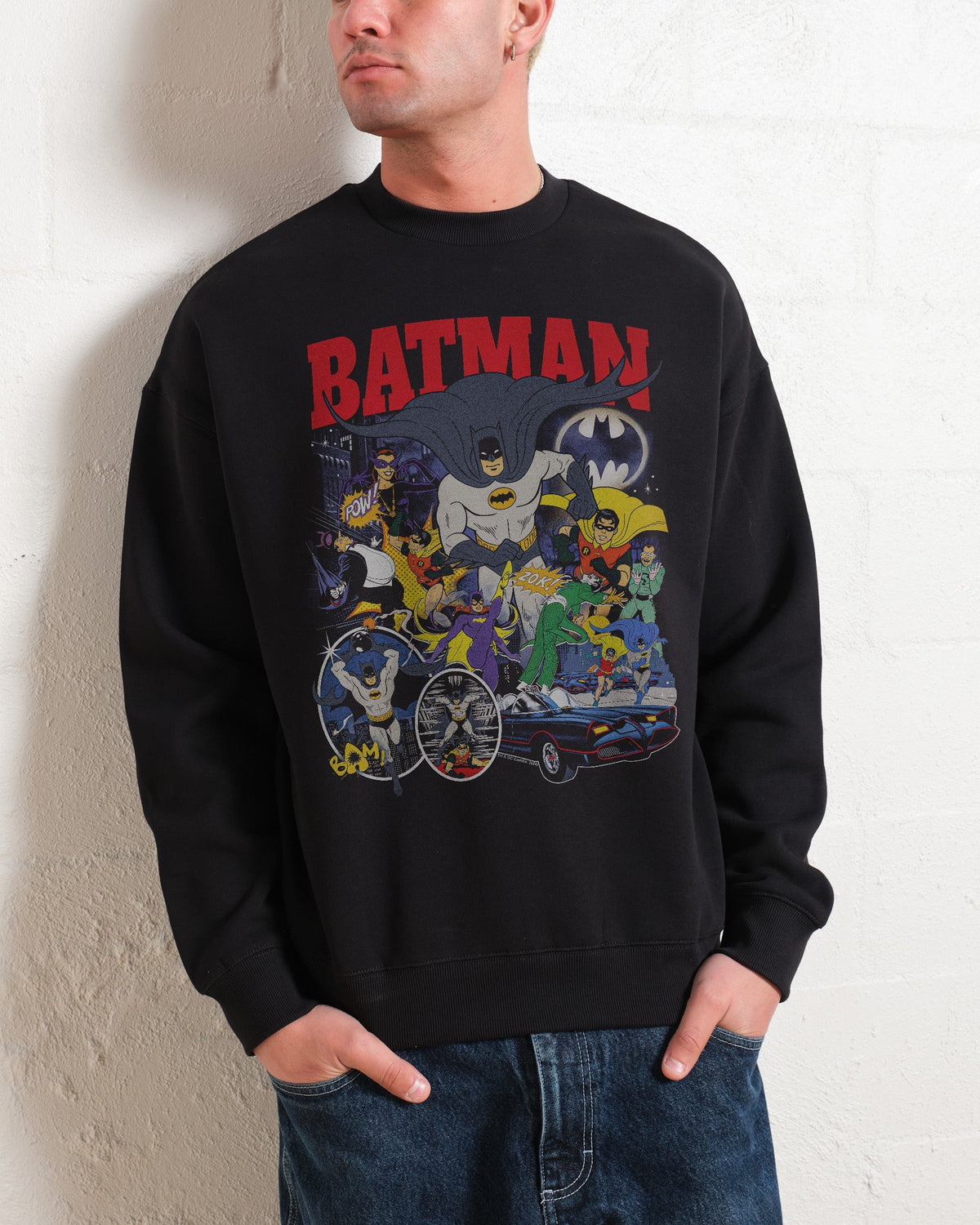Batman Animated Vintage Sweatshirt product image 1