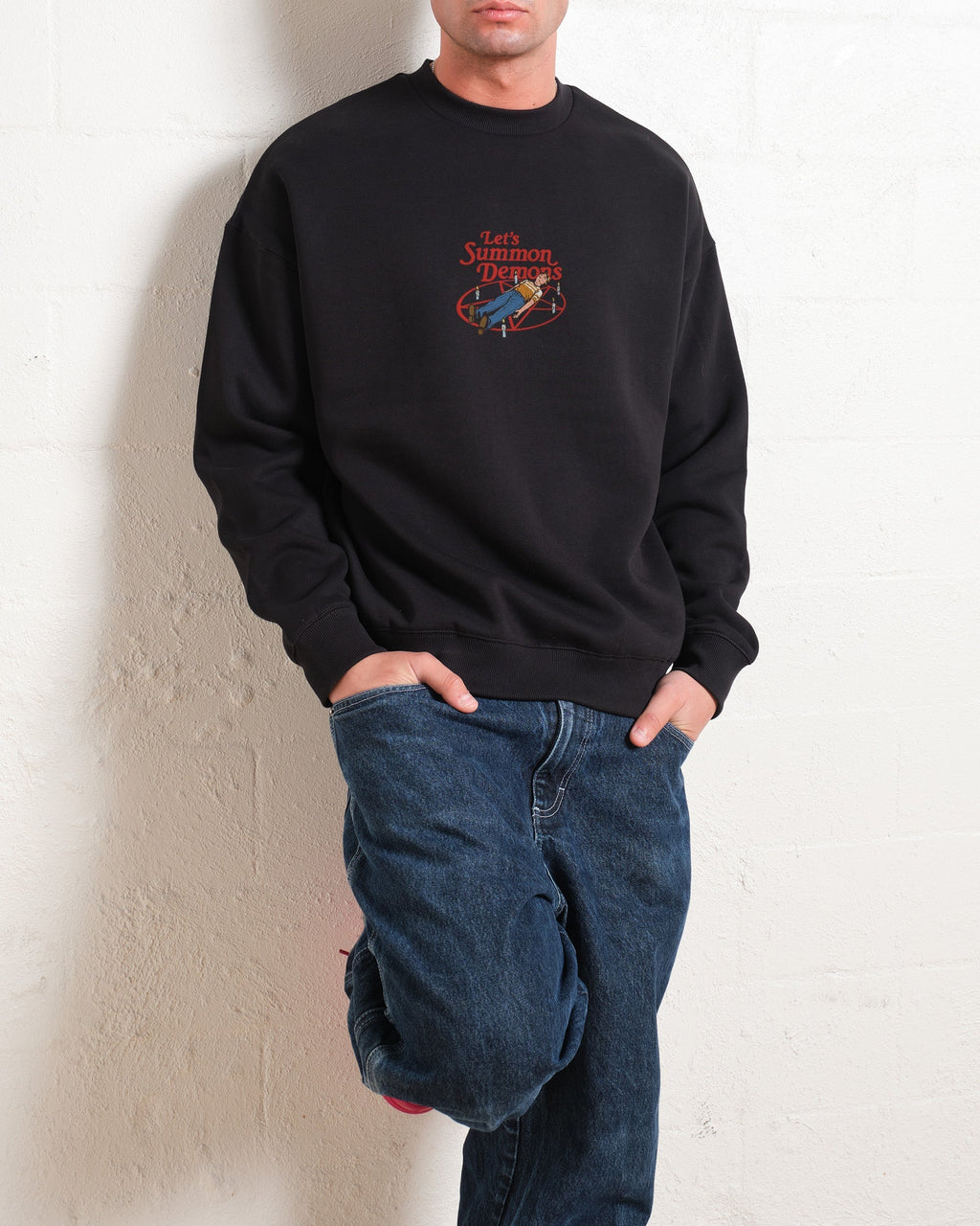 Let's Summon Demons Front and Back Sweatshirt product image 4