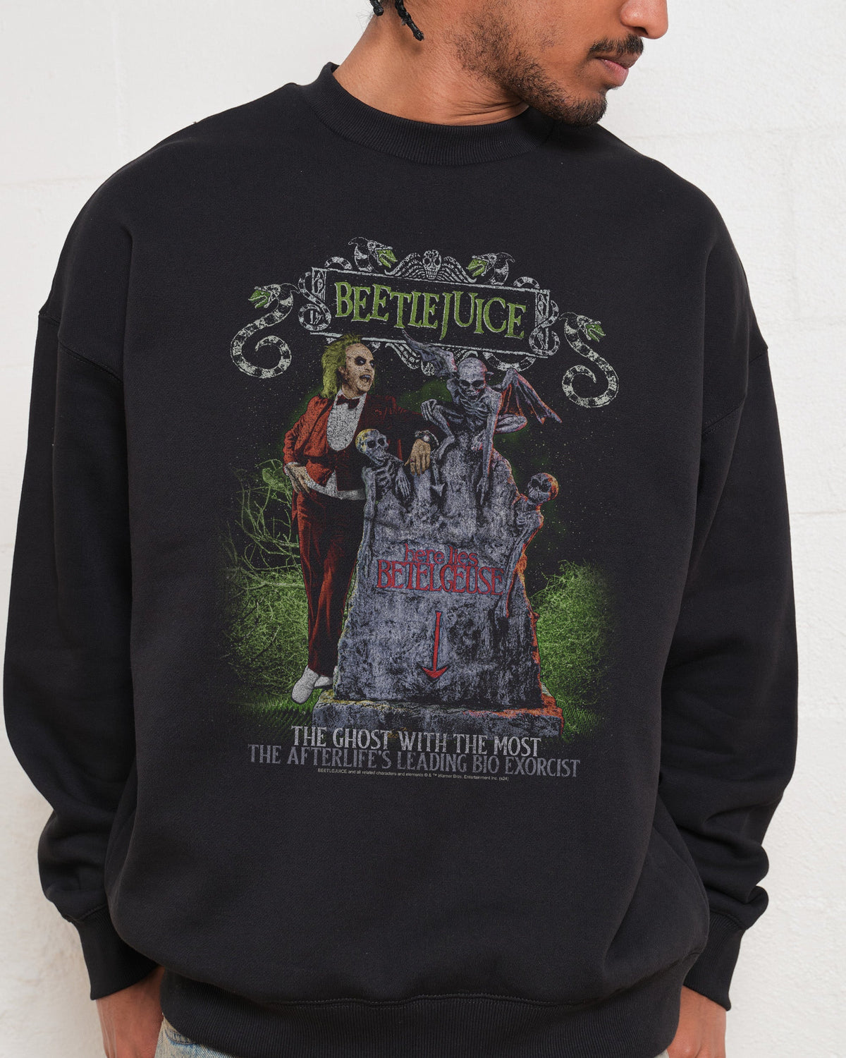Beetlejuice Lies Here Sweatshirt product image 2