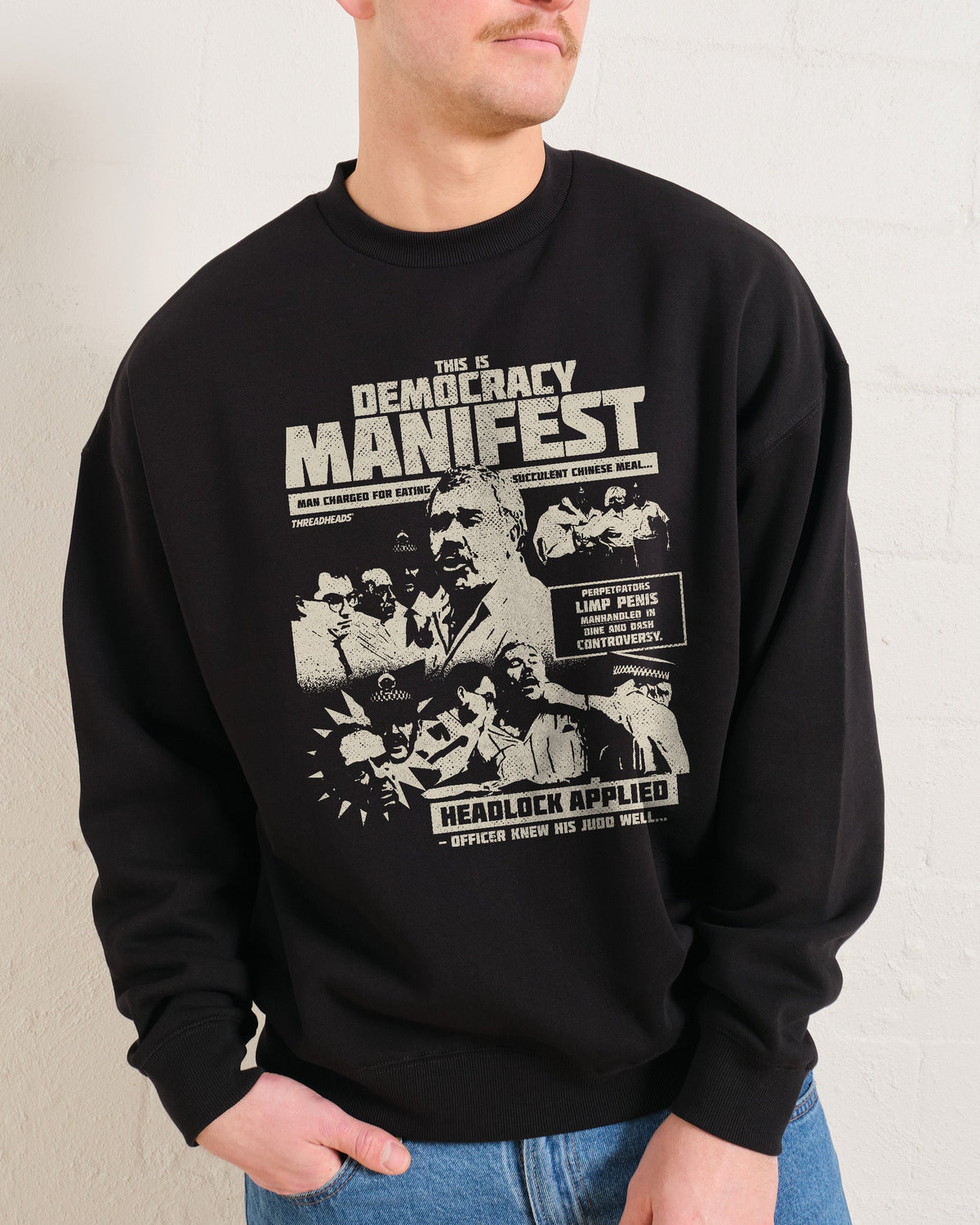 Democracy Manifest: Tabloid Edition Sweatshirt product image 2