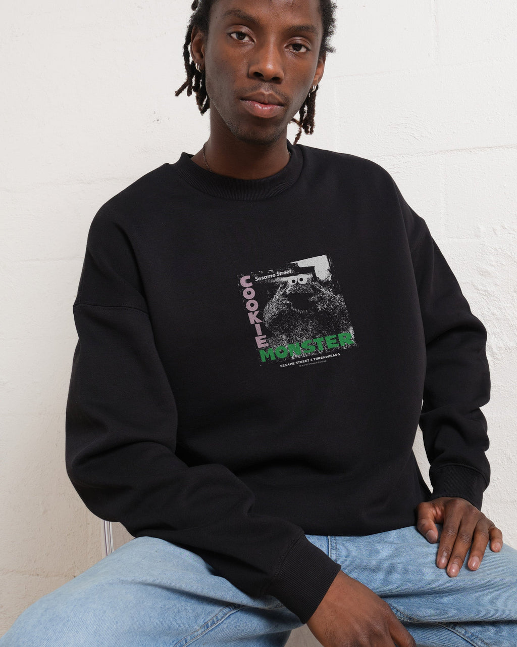 Cookie Monster Calling Sweatshirt product image 1