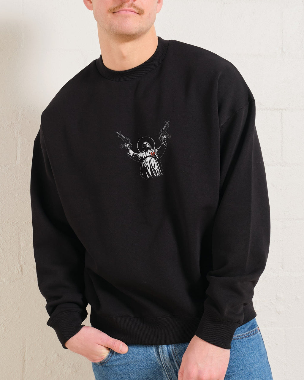 Machine Gun Christ Sweatshirt product image 2