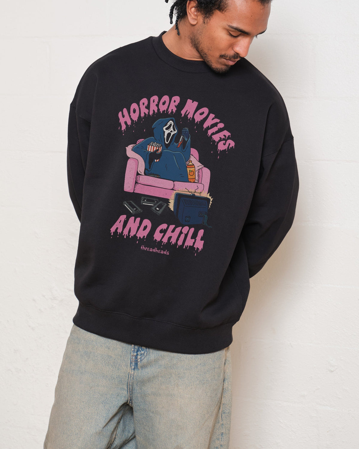 Horror Movies and Chill Sweatshirt product image 2