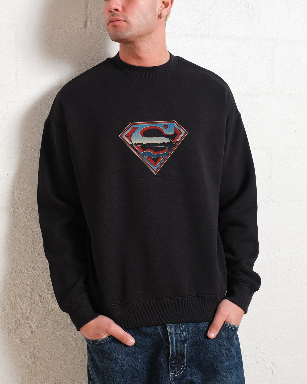 Superman Vintage Logo Sweatshirt product image 1