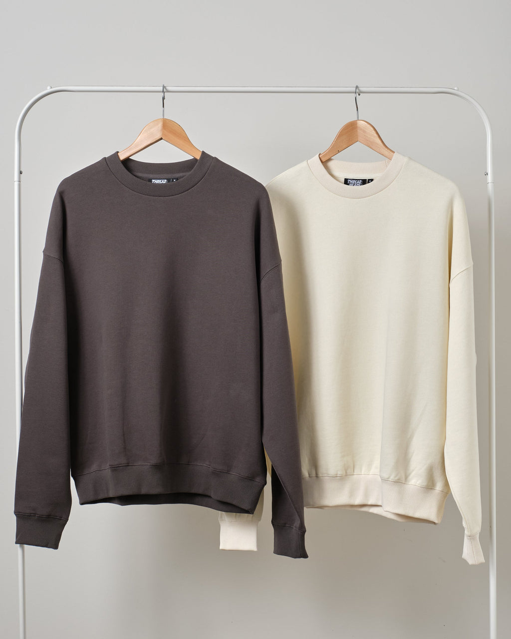 Sweatshirt 2 Pack: Charcoal, Natural product image 1