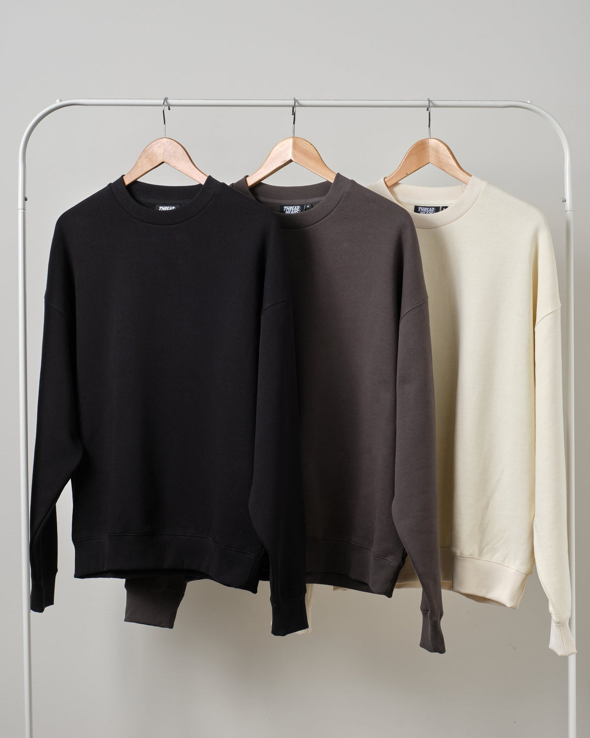 Sweatshirt 3 Pack: Black, Charcoal, Natural product image 1