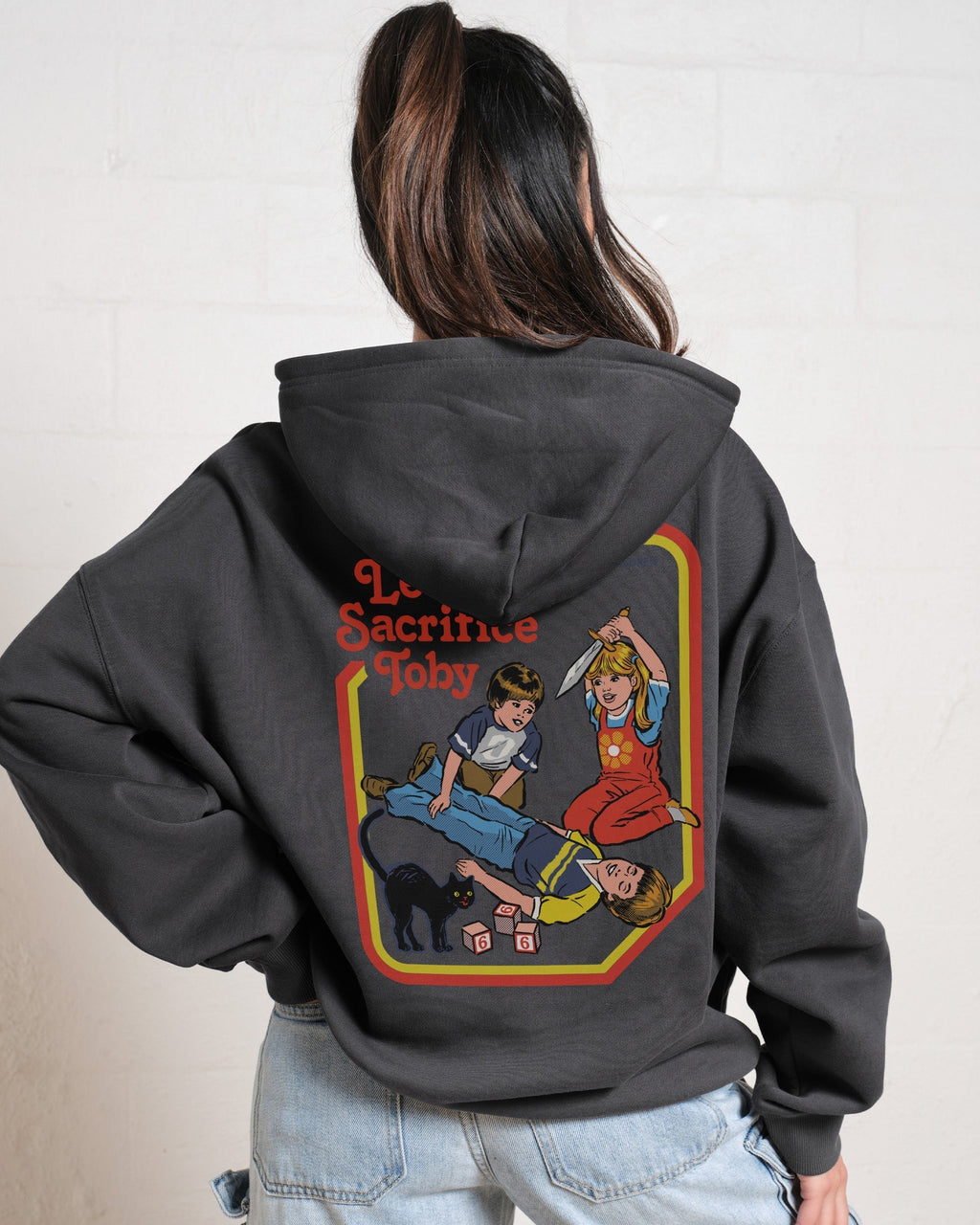 Let's Sacrifice Toby Front and Back Hoodie product image 5