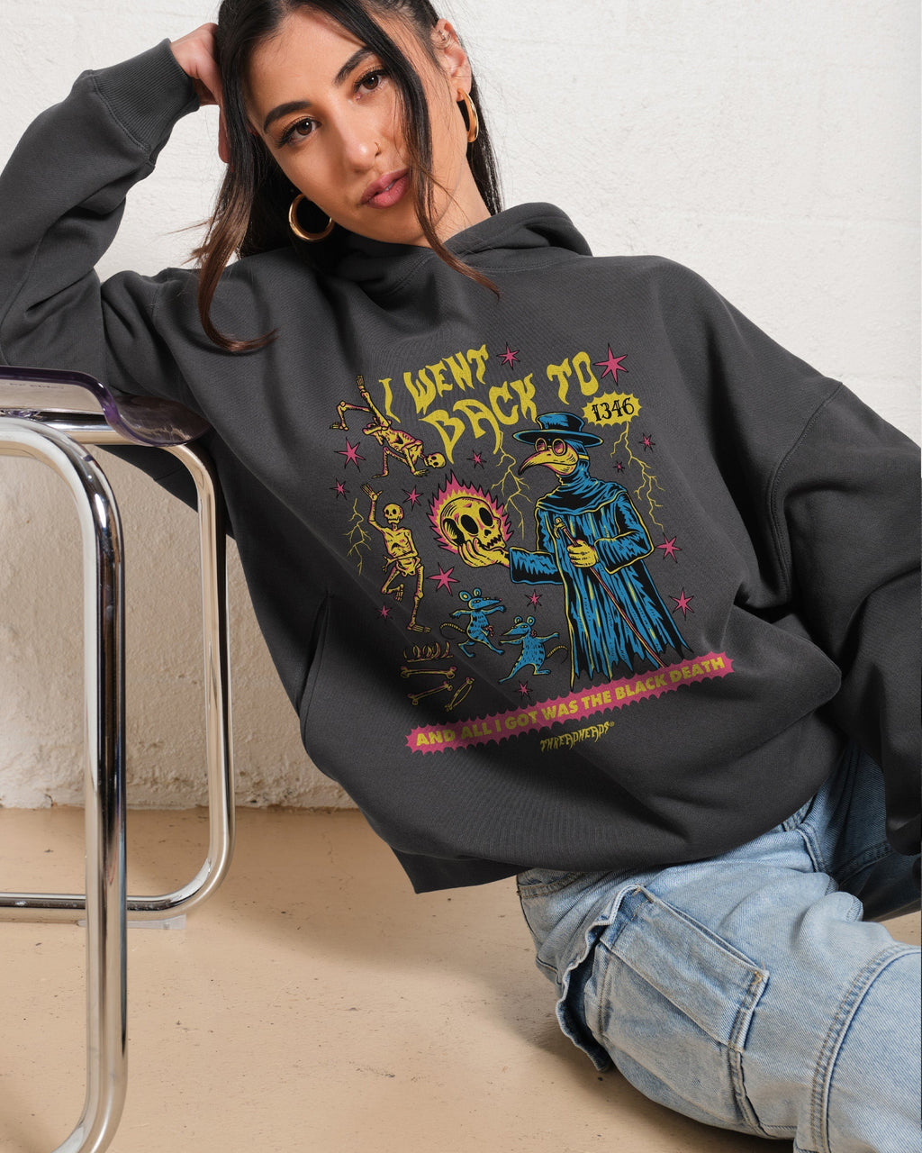 Black Death Hoodie product image 4