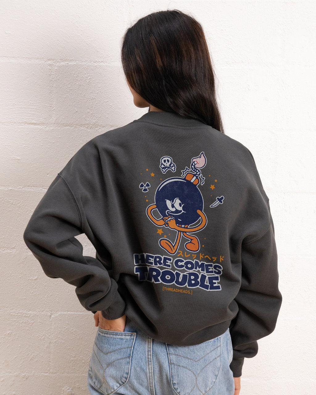 Here Comes Trouble Sweatshirt product image 5
