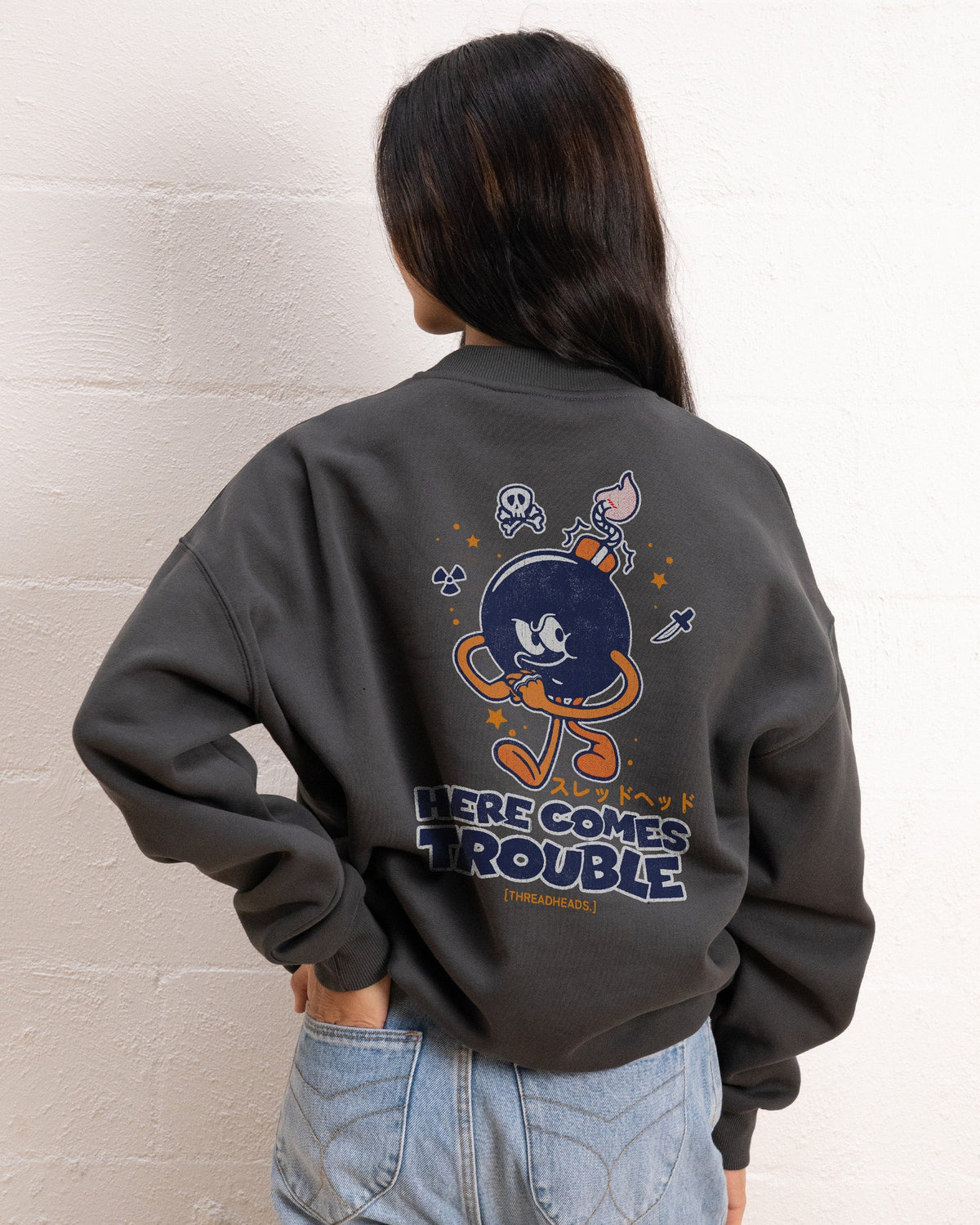 Here Comes Trouble Sweatshirt product image 5