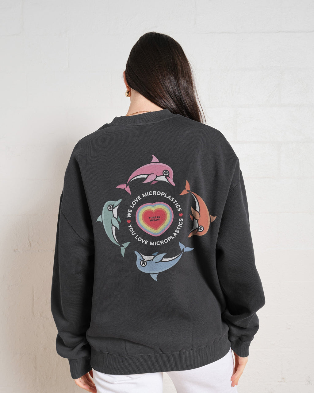 We Love Microplastics Sweatshirt product image 3