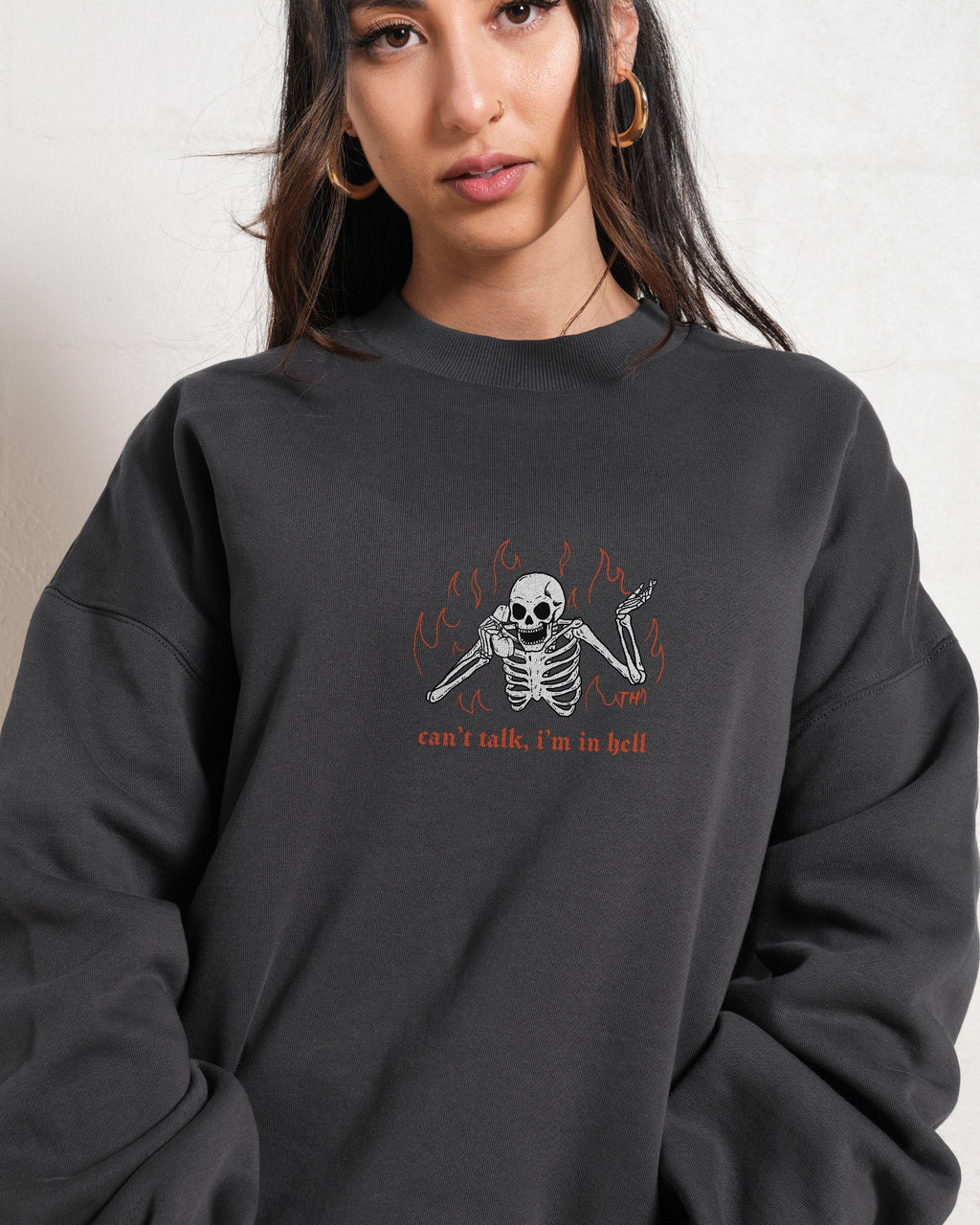 Can't Talk In Hell Sweatshirt product image 4