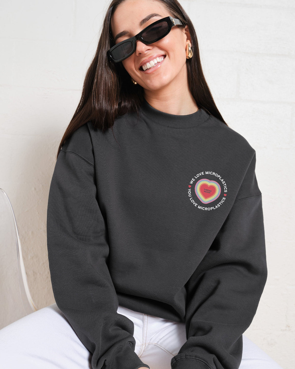We Love Microplastics Sweatshirt product image 4