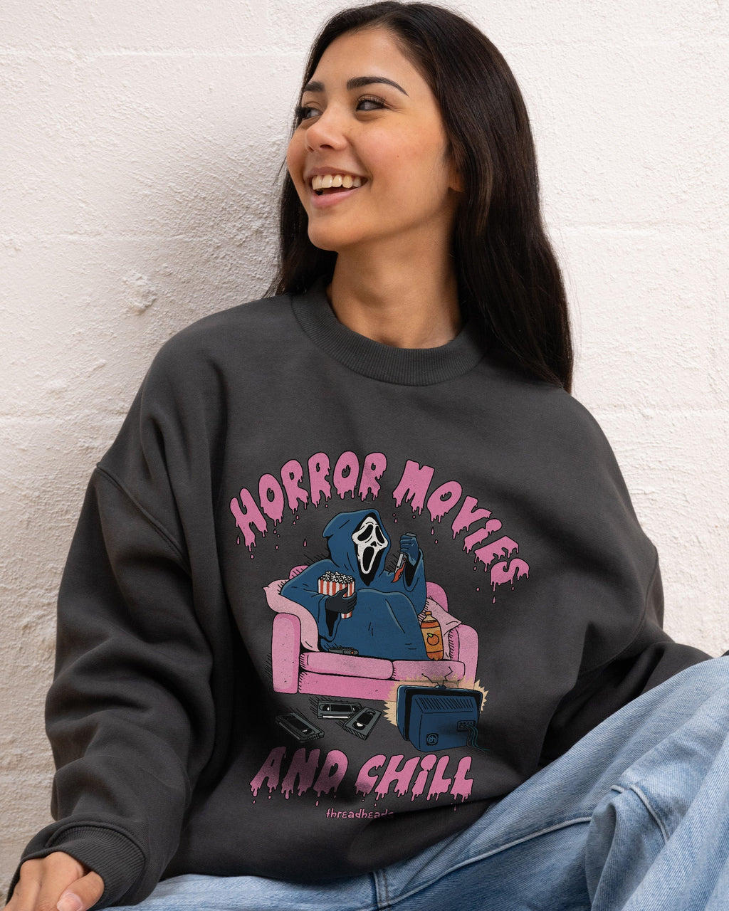 Horror Movies and Chill Sweatshirt product image 5